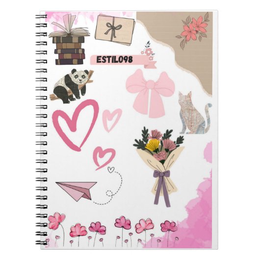 Bote para agua o fresco notitieboek (Voorkant)