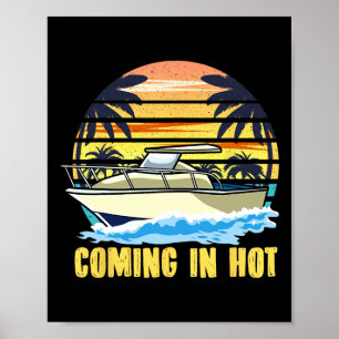 Boteigenaren komen met hot booten poster