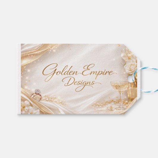 Botella con diseño personalizado que combina. cadeaulabel (Voorkant (Horizontaal))