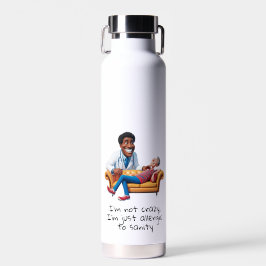 Botella De Agua ANTISTRESS psychiatrist THERAPIST Waterfles
