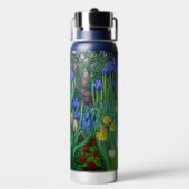 botella de agua con mi jardín privado waterfles (Achterkant)