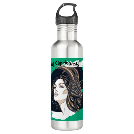 Botella de Agua Lady Capricornio Waterfles (Voorkant)