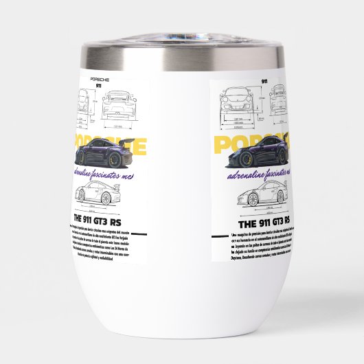 Botella de agua porsche  (Voorkant)