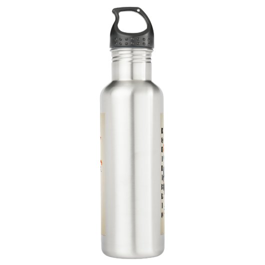 Botella Reutilizable Arte Equilibrio Natural Waterfles (Achterkant)