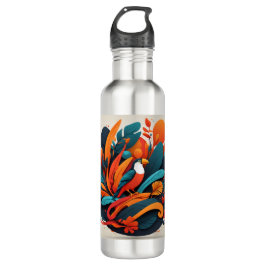 Botella Reutilizable Arte Equilibrio Natural Waterfles