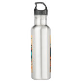 Botella Reutilizable Arte Transformación Natural Waterfles (Achterkant)