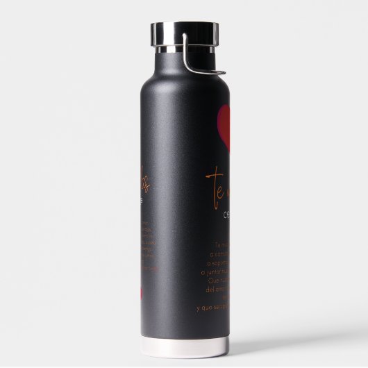 BOTELLA TERMICA CON POEMA  WATERFLES (Links)