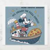 Botellas Diseño Divertido de Mouse y aviones Likeurfles Etiket (Enkel label)