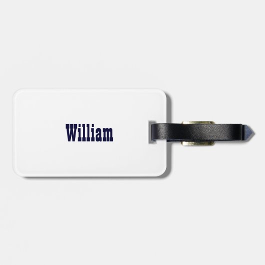 BOTEN BAGAGELABEL (Achterkant horizontaal)