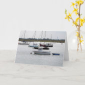 Boten bij Burnham op Crouch Kaart (Gele Bloem)