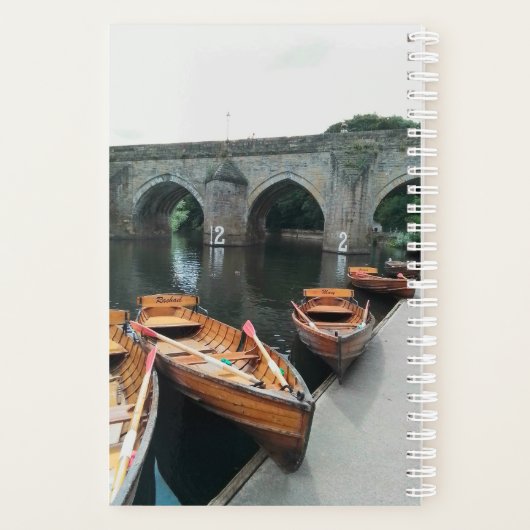 Boten bij Durham River Planner (Achterkant)