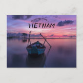 Boten bij Sunrise Phu Quoc Vietnam Briefkaart (Voorkant)