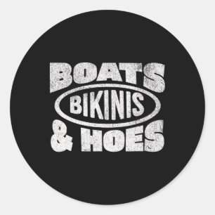 Boten Bikinis En Hoesjes Bootliefde Boten Varend C Ronde Sticker
