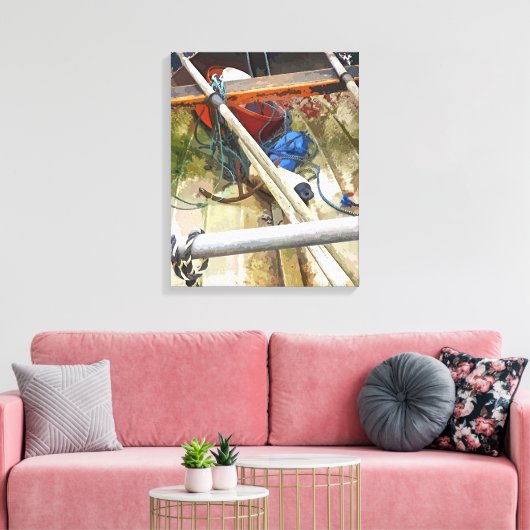 BOTEN CANVAS AFDRUK (Insitu (Woonkamer))