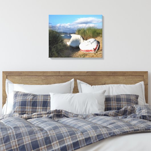 BOTEN CANVAS AFDRUK (Insitu (Slaapkamer))