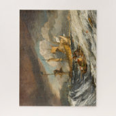 Boten die Anchors uitvoeren...oorlog door Turner Legpuzzel (Verticaal)