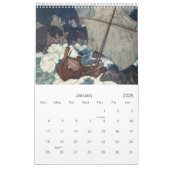  boten en aquatisch leven kalender (Jan 2026)