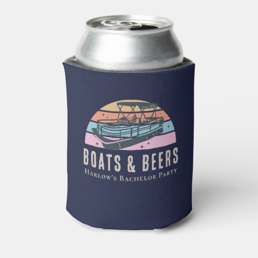Boten en Bieren Bachelorfeest Koeler (Blikje Achterkant)