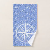 Boten en kompas bad handdoek (Handdoek)