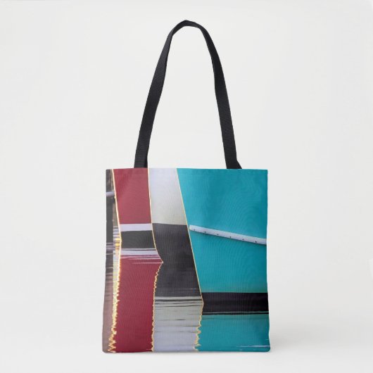 Boten en reflecties - tas (Voorkant)