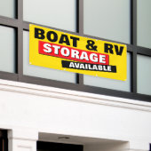 Boten- en RV-opslag Beschikbare perceelruimte buit Spandoek (Buitenkant Gebouw)