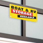 Boten- en RV-opslag Beschikbare perceelruimte buit Spandoek (Buitenkant Gebouw)