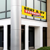 Boten- en RV-opslag Beschikbare perceelruimte buit Spandoek (Buitenkant Gebouw)