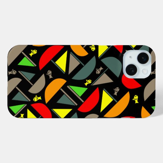 Boten en Vissen Case-Mate iPhone Case (Achterkant (horizontaal))