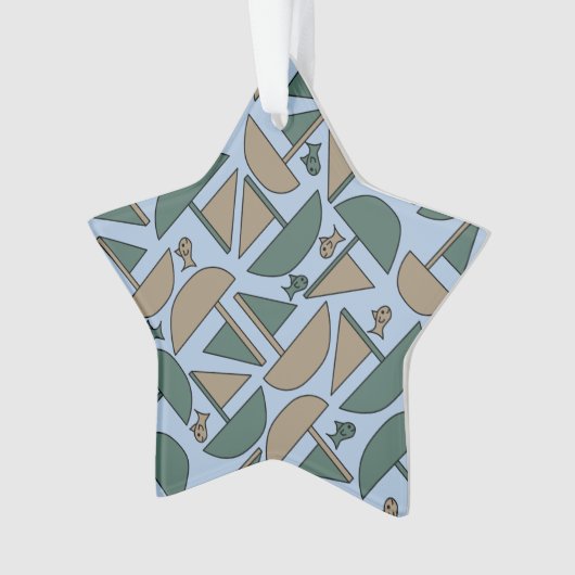 Boten en Vissen Ornament (voorkant)