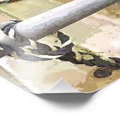 BOTEN FOTO AFDRUK (Hoek)