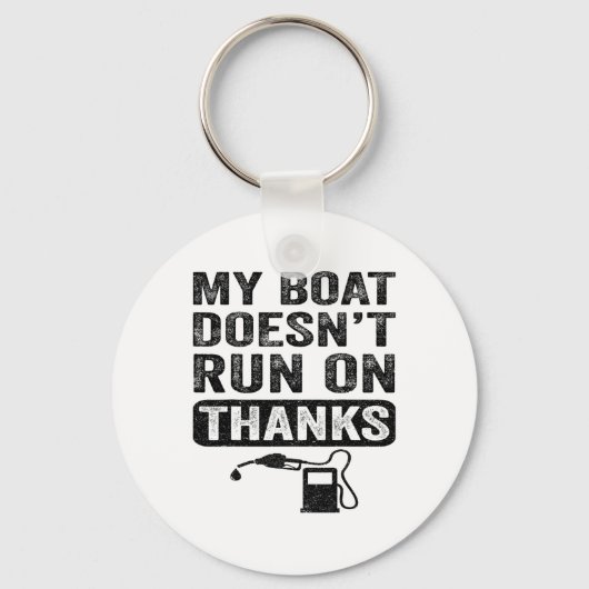 Boten Geschenken Voor Boot Eigenaars Mijn Boot Rij Sleutelhanger (Voorkant)