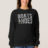 Boten & Hoes - Grappige Boat Lover Gift Trui (Voorkant)