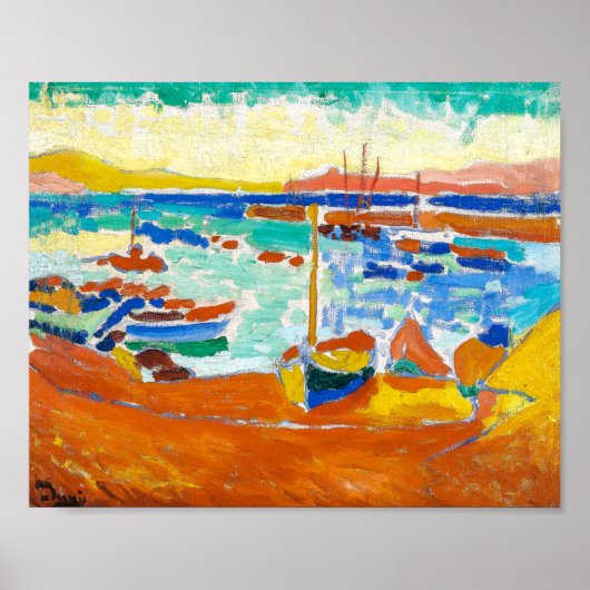Boten in Collioure | Andre Derain | Poster (Voorkant)