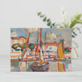 Boten in de haven | Samuel John Peploe (Staand voorkant)