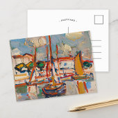 Boten in de haven | Samuel John Peploe Briefkaart