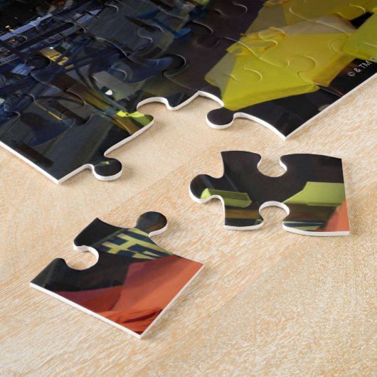 Boten in de haven, Zuid-Afrika Legpuzzel (Zijkant)