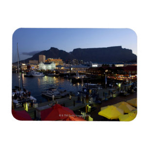 Boten in de haven, Zuid-Afrika Magneet