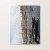 Boten in de rivier de Douro - Porto, Portugal Legpuzzel (Verticaal)