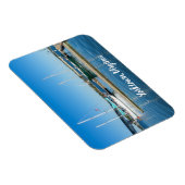 Boten in de York River door Yorktown Magneet (Rechterzijde)