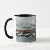 Boten in een haven mok (Links)