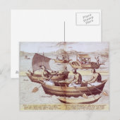 Boten in Goa Briefkaart (Voorkant / Achterkant)