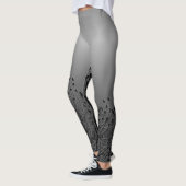 Boten in houtskool leggings (Links)