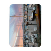 Boten in jachthaven magneet (Verticaal)