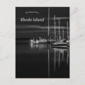 Boten in North Kingstown Rhode Island Briefkaart (Voorkant)
