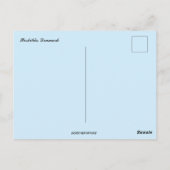 Boten in Roskilde Denemarken Briefkaart (Achterkant)