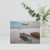 Boten in Senegal Briefkaart (Staand voorkant)