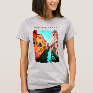 Boten in Venetië, Italië T-shirt