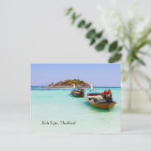 Boten, Koh Lipe, Thailand Briefkaart (Staand voorkant)