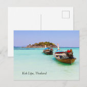 Boten, Koh Lipe, Thailand Briefkaart (Voorkant / Achterkant)