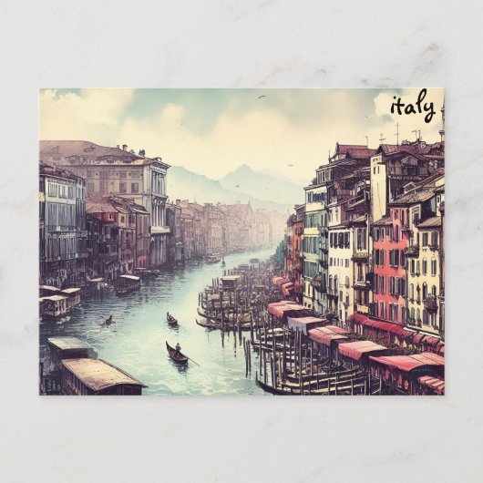 Boten kopen kaart Italië Massa mailing briefkaarte (Voorkant)